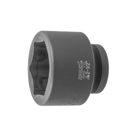 Holex Impact Socket, 1 inch Drive, 6 pt, 2-1/2 inch 653002 2.1/2